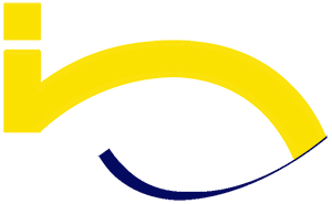 Il loghetto di Integronomia, un occhio stilizzato di colore oro e blu